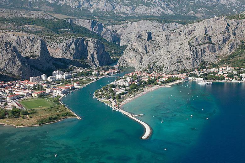 Apartman Horizont Apartment Omiš Exterior foto